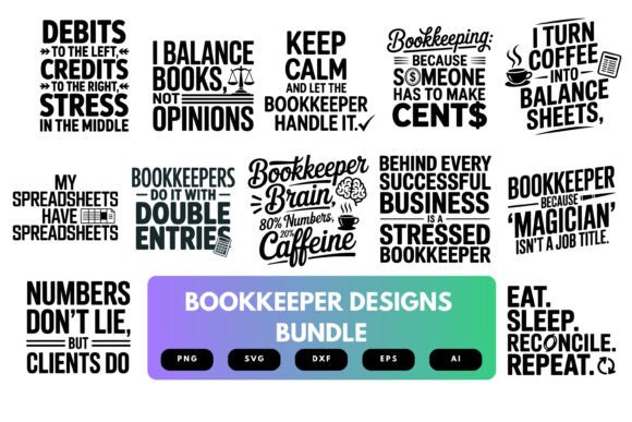 Bookkeeper SVG Bundle Review