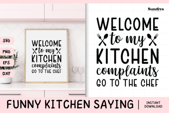 Funny Kitchen Saying SVG 1 Review