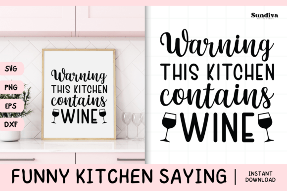 Funny Kitchen Saying SVG 2
