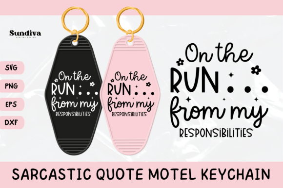 Funny Sarcastic Motel Keychain SVG 3