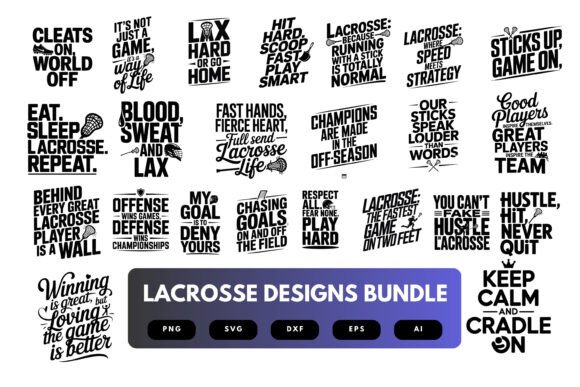 Lacrosse SVG Bundle Review