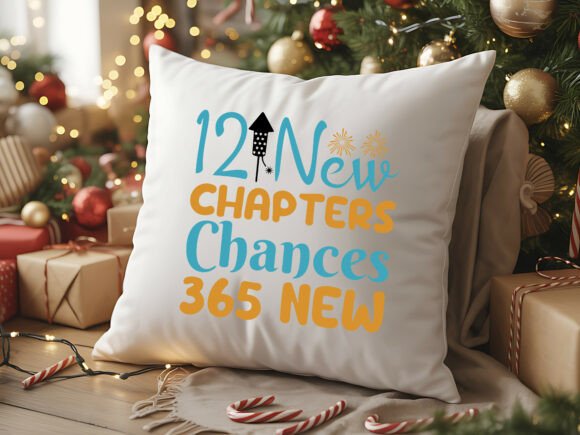New Year Chapters Quote Design