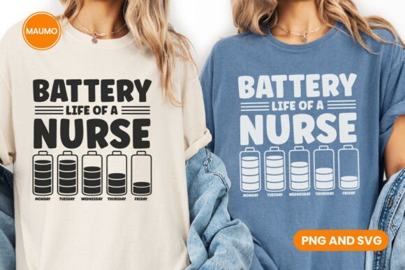 Nurse Battery Life Funny Quote