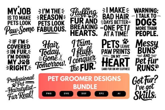 Pet Groomer SVG Bundle Review