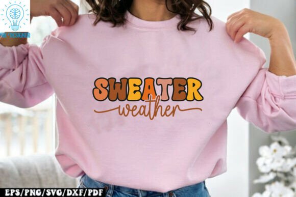 Sweater Weather Cozy Autumn Quote