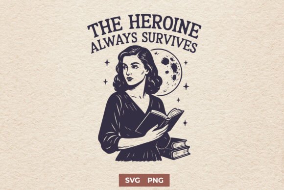 The Heroine Always Survives Feminist SVG