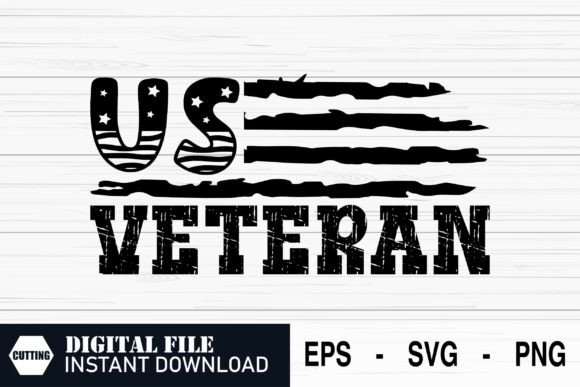 Vintage USA Veteran Patriotic Quote